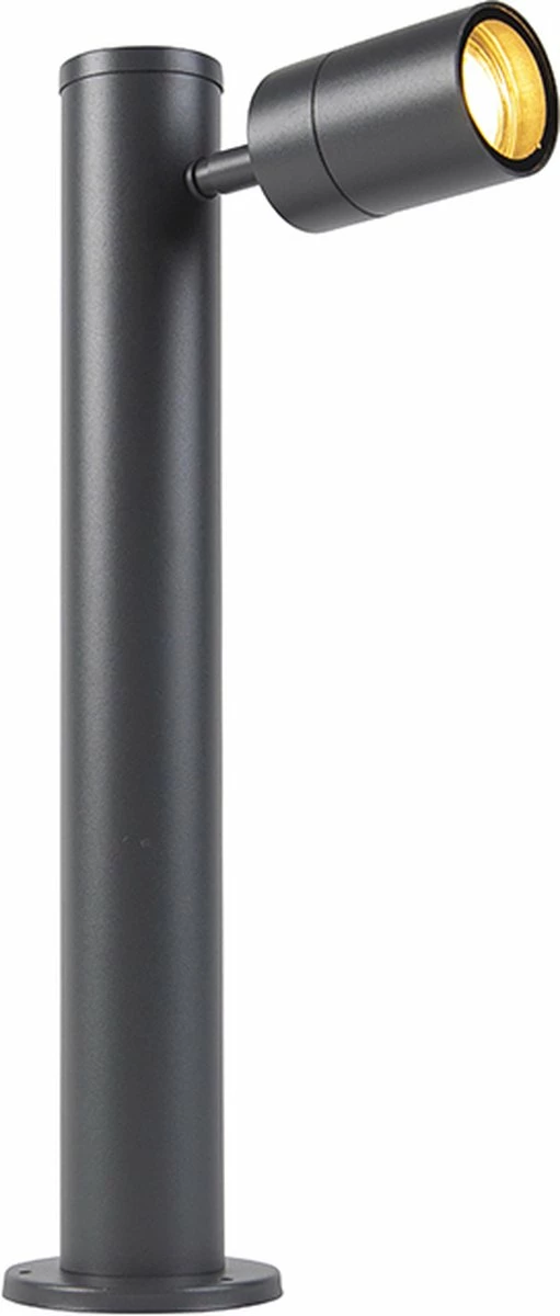 QAZQA Solo - Lampe D'extérieur Moderne Et Smart | Lampadaire Pour Extérieur Avec WiFi Up Down - 1 Lumière - H 45,5 Cm - Gris Foncé - Éclairage Extérieur 9 QAZQA Solo - Lampe D'extérieur Moderne Et Smart | Lampadaire Pour Extérieur Avec WiFi Up Down - 1 Lumière - H 45,5 Cm - Gris Foncé - Éclairage Extérieur – Image 9