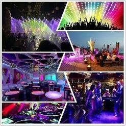 Magene Led Bluetooth Éclairage Télécommande & Contrôle Sonore Lampe De Scène Magic Crystal Ball Lights Son / Musique Light Show Pour Dj Bar Ktv Party Anniversaire Mariage Partie -Glass Vases Boutique de vente 513147199 max