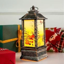 Shiyi Lanterne De Noël Chandelier Lampe Nuit Lumière Vieil Homme Bonhomme De Neige Décor-colorstyle 3 -Glass Vases Boutique de vente 515745224 max