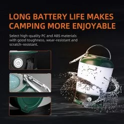 Weijianuo Usb Rechargeable Tente Lumière Randonnée En Plein Air Camping Led Lampe Urgence -Glass Vases Boutique de vente 520280570 max