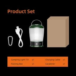 Weijianuo Usb Rechargeable Tente Lumière Randonnée En Plein Air Camping Led Lampe Urgence -Glass Vases Boutique de vente 520280589 max