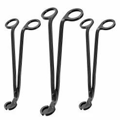 Unbranded 3pc Bougie Mèche Huile Lampe Acier Inoxydable Ciseaux Cutter Snuffers Outils