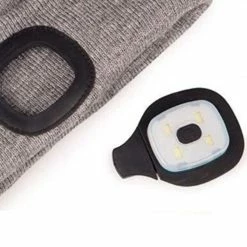 Unbranded Casquette De Bonnet LED Rechargeable USB, Lampe De Poche Mains Libres, Facile à Installer Lampe Frontale à Dégagement Rapide Beanie -Glass Vases Boutique de vente 525533684 max
