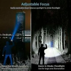 Skiyy 90000lm T6 Super Bright Portable Led Lampe De Poche Tactique Avec Zoomable -Glass Vases Boutique de vente 531804437 max