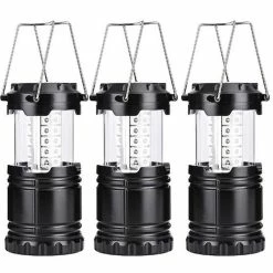 Jnjyq 30 Led Portable Camping Lampe De Poche Lampe De Poche Batterie Lumière De Nuit Tente Lumière