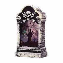Unbranded Décoration Halloween Lampe Pierre Tombale Petit Cadeau Maison Hantée Nuit Lig