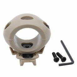 Unbranded Vente Chaude 30mm Casque Éclairage Spécial Lampe De Poche Support Tactique Casque Pince Adaptateur Sport De Plein Air Cyclisme Prise De Phares