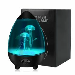 Unbranded Changement De Couleur Nuit Bureau USB Connexion Télécommande Maison Méduse Lampe -Glass Vases Boutique de vente 543246092 max