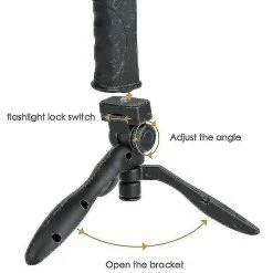 Unbranded Led Hand Held Spotlight Usb Rechargeable Camping Hunting Lampe De Poche Torche Lampe -Glass Vases Boutique de vente 548782801 max