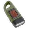 Unbranded Lampe De Poche à Manivelle Solaire, Lampe De Poche Led Rechargeable D’urgence, Lampe De Poche De Survie, Qui