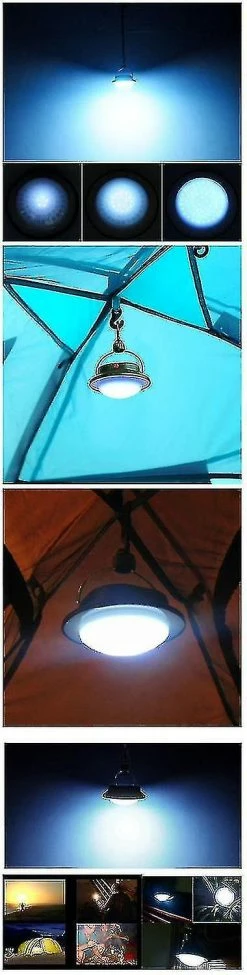 Unbranded Ipree Outdoor Portable 60 Led Camping Randonnée Lumière Tente Lampe De Nuit Rechargeable Lumière D’Urgence -Glass Vases Boutique de vente 552806157 max