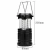 Santic Led Camping Lamp Solar, étanche Led Camping Lantern, Lampe De Secours Avec Poignée, Besoin D’installer Une Batterie Pour La Randonnée,