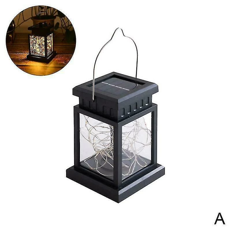 Unbranded Bougie Lanterne Lumière Jardin Paysage Lampe Suspendue Extérieur Led Alimenté. (noir)1pcs) 1 Unbranded Bougie Lanterne Lumière Jardin Paysage Lampe Suspendue Extérieur Led Alimenté. (noir)1pcs)