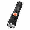 Unbranded Lampe De Poche Télescopique Portable Mini Usb Led Lampe De Poche Lumineuse Pour La Pêche