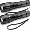 Unbranded Lampes De Poche Tactiques High Lumens [2 Pack] - Lampe De Poche LED