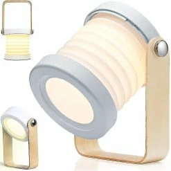 Unbranded Lampe De Table Portable Led, Lampe De Batterie Rechargeable 4000mah Avec USB