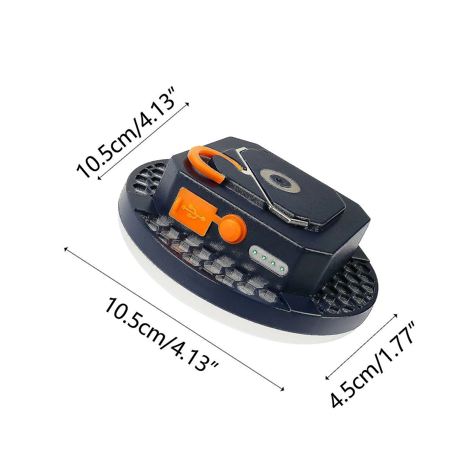 Unbranded Portable Led Camping Light Tente Lumière Avec Crochet Ip65 Lampe De Poche Étanche Power Bank Défaillance Lumière D’Urgence Convient Pour Outdool1pc-bleu 2 Unbranded Portable Led Camping Light Tente Lumière Avec Crochet Ip65 Lampe De Poche Étanche Power Bank Défaillance Lumière D’Urgence Convient Pour Outdool1pc-bleu – Image 2