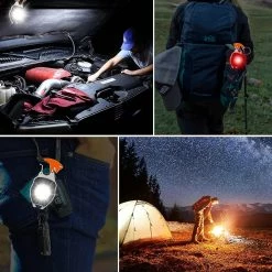 Shindat Mini Lampe De Poche Rechargeable Lampe De Poche Portable 800 Lumens Porte-clés Lumières, Avec Ouvre-bouteille, Base Magnétique, Pour Camping / Réparation / Urgence -Glass Vases Boutique de vente 586011199 max