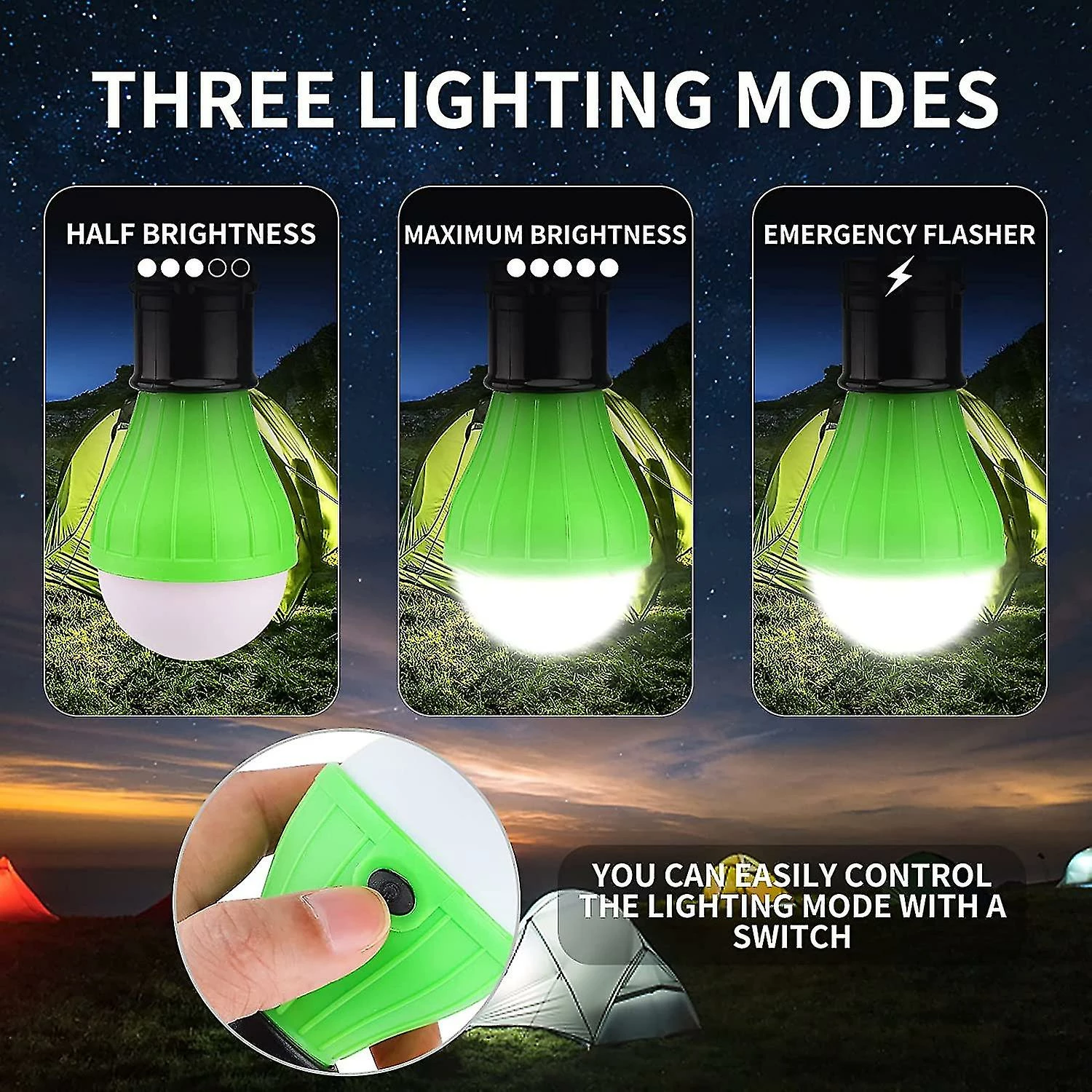 Unbranded 5 Pcs Camping Lights Led Tente Lumières Avec Mousqueton Clips Outdoor Mini Camping Lantern Portable Led Tente Lanterne Lampe 3 Modes D’Éclairage Lumière Suspendue W 3 Unbranded 5 Pcs Camping Lights Led Tente Lumières Avec Mousqueton Clips Outdoor Mini Camping Lantern Portable Led Tente Lanterne Lampe 3 Modes D’Éclairage Lumière Suspendue W – Image 3