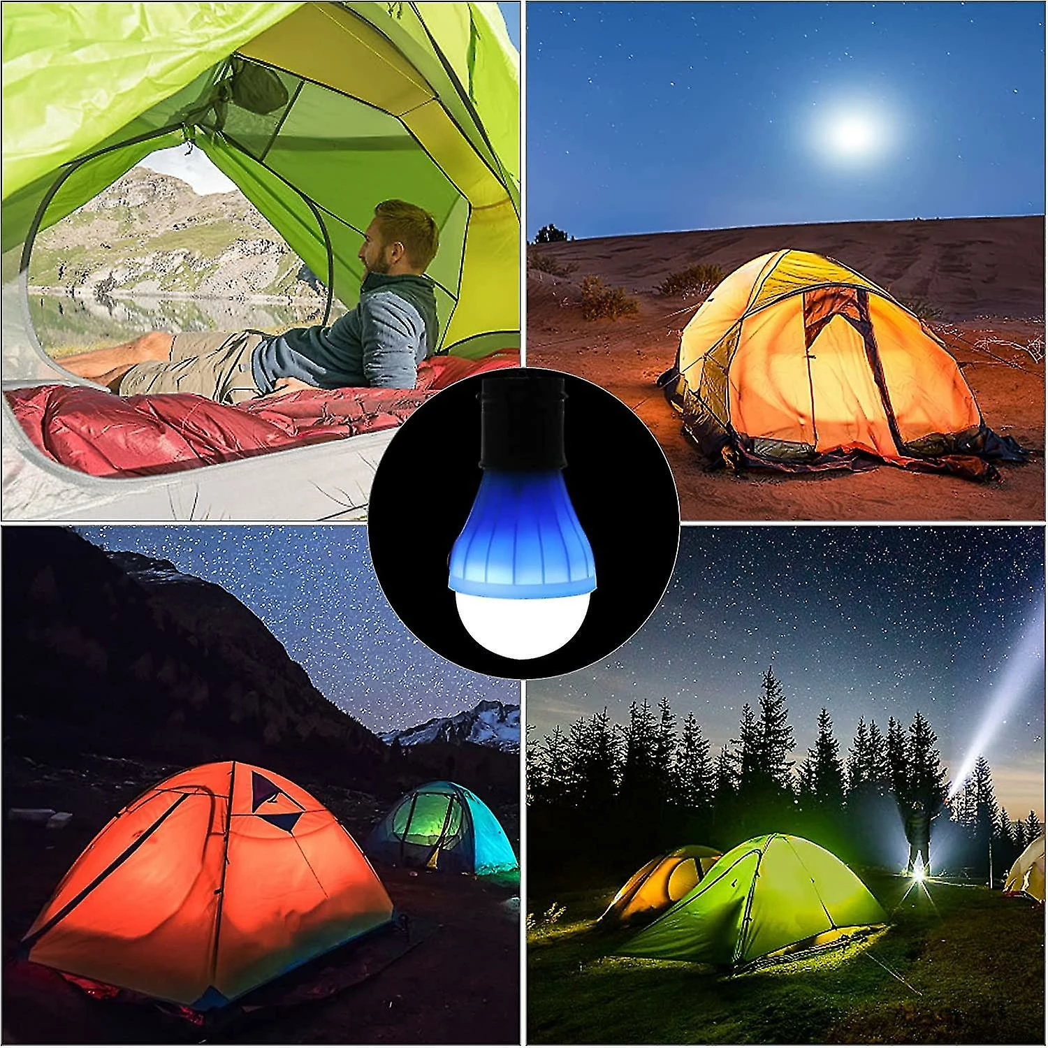Unbranded 5 Pcs Camping Lights Led Tente Lumières Avec Mousqueton Clips Outdoor Mini Camping Lantern Portable Led Tente Lanterne Lampe 3 Modes D’Éclairage Lumière Suspendue W 5 Unbranded 5 Pcs Camping Lights Led Tente Lumières Avec Mousqueton Clips Outdoor Mini Camping Lantern Portable Led Tente Lanterne Lampe 3 Modes D’Éclairage Lumière Suspendue W – Image 5