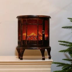 Unbranded Lampe De Cheminée Flamme Log Effet Confortable Décoration De Maison Simulation Led Feu Flamme Lampe Mode Rétro Lampe De Vent Cheminée Lampe Décoration -Glass Vases Boutique de vente 591727798 max