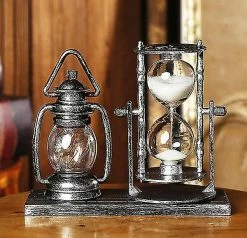 Mryenc Minuterie Sablier, Lampe Créative Sablier Miniature Verre De Sable Clignotant étudiant Cadeaux D’anniversaire Décoration De Table à La Maison -Glass Vases Boutique de vente 591995592 max