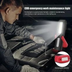 Unbranded Extérieur Ip54 1200mah Rechargeable Magnétique Camping Torche Lampe De Poche Lampe De Poche Lampes De Travail -Glass Vases Boutique de vente 594892551 max