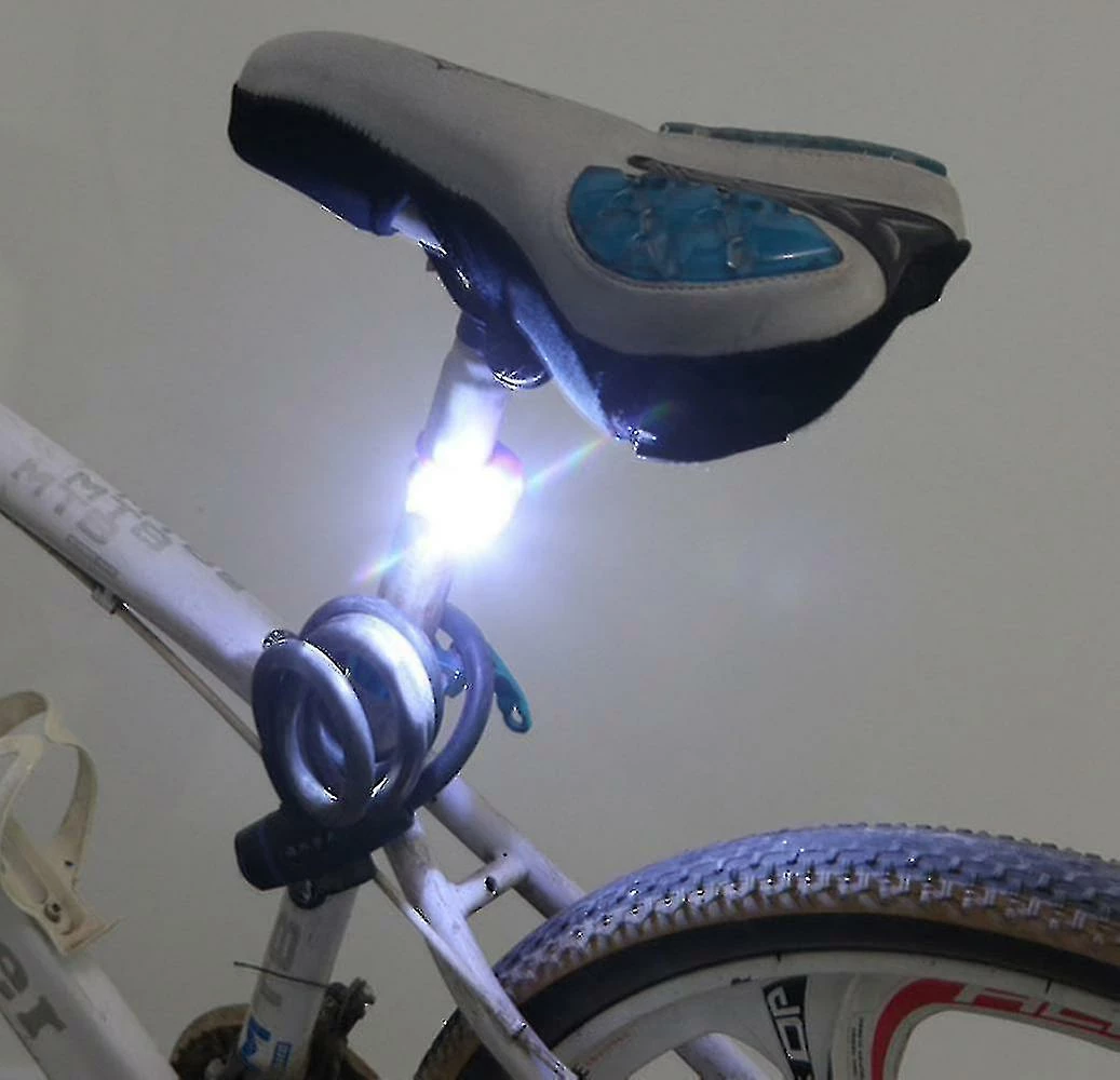 Mryenc 10x Bicycle Lampe Vélo Lumière Avant Feu Arrière Roue Lumière Led Silicone Lampe-subaoe 2 Mryenc 10x Bicycle Lampe Vélo Lumière Avant Feu Arrière Roue Lumière Led Silicone Lampe-subaoe – Image 2
