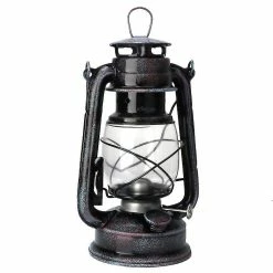 Unbrand Lampe à Kérosène, Lampe à Kérosène Rétro De Style Européen De 24 Cm, Lampe à Huile De Lanterne Vintage, Lampes De Camping Extérieures Portables