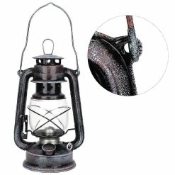 Unbrand Lampe à Kérosène, Lampe à Kérosène Rétro De Style Européen De 24 Cm, Lampe à Huile De Lanterne Vintage, Lampes De Camping Extérieures Portables -Glass Vases Boutique de vente 603662574 max