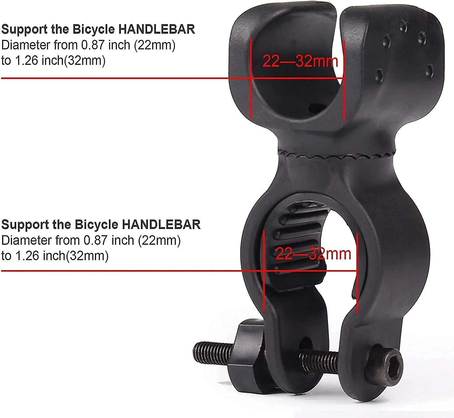 Unbranded 2 Emballage Poignées De Véhicule Installation De Support De Lumière Support De Vélo Support De Lampe De Poche Clip 360 Rotation 4 Unbranded 2 Emballage Poignées De Véhicule Installation De Support De Lumière Support De Vélo Support De Lampe De Poche Clip 360 Rotation – Image 4