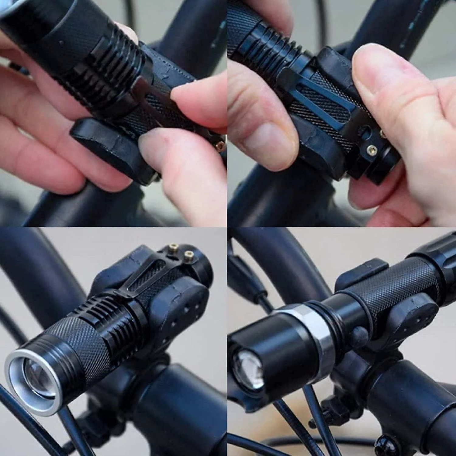 Unbranded 2 Emballage Poignées De Véhicule Installation De Support De Lumière Support De Vélo Support De Lampe De Poche Clip 360 Rotation 5 Unbranded 2 Emballage Poignées De Véhicule Installation De Support De Lumière Support De Vélo Support De Lampe De Poche Clip 360 Rotation – Image 5