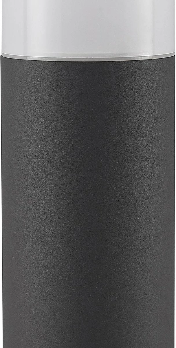 Lindby - Lampe Sur Pied - 1 Lumière - Aluminium, Plastique - H : 40 Cm - E27 - Gris Foncé, Blanc Opale 5 Lindby - Lampe Sur Pied - 1 Lumière - Aluminium, Plastique - H : 40 Cm - E27 - Gris Foncé, Blanc Opale – Image 5