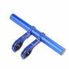 Unbranded Support De Vélo Extension De Guidon Montage De Lampe De Poche Fibre De Carbone Extender Support En Alliage D’aluminium