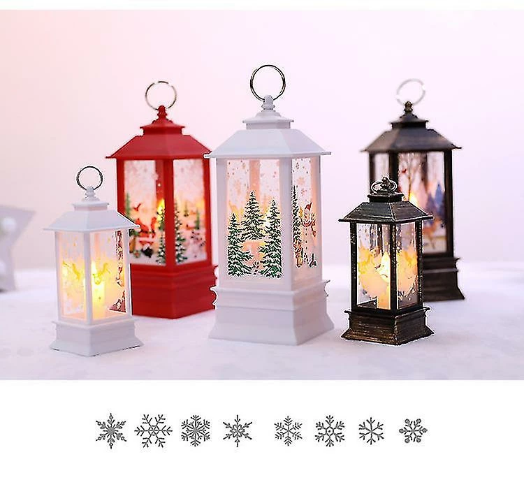 Unbranded Noël Petit Vent Lumière Flamme Décoratif Lumière Décoration De Bureau Noël Petite Lampe à Huile 2 Unbranded Noël Petit Vent Lumière Flamme Décoratif Lumière Décoration De Bureau Noël Petite Lampe à Huile – Image 2