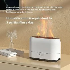 Unbranded 2022 Nouveau Téléphone Portable Contrôle Flamme Lampe Humidificateur Mute Simulation Flamme Usb Aromathérapie Machine Chambre Salon -Glass Vases Boutique de vente 613141378 max
