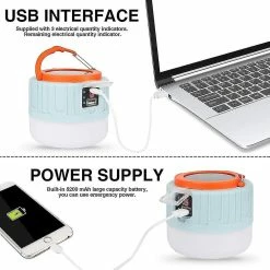 Unbranded Solar Usb Remote Lantern Tente Camping Outdoor Night Market Lights Power Bank 3 Modes Lampe De Poche -Glass Vases Boutique de vente 613512461 max
