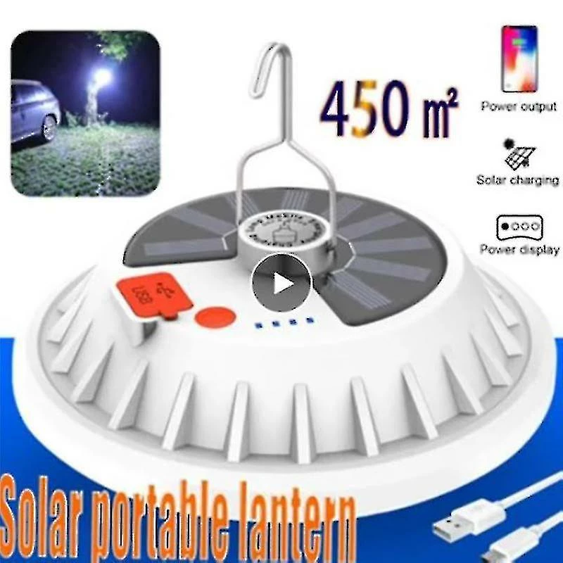 Unbranded Portable Rechargeable 60/120 Led Usb Port Outdoor Camping Tente Light Lantern Randonnée Ultra Bright Hook Lampe Mobile Power Bank 2 Unbranded Portable Rechargeable 60/120 Led Usb Port Outdoor Camping Tente Light Lantern Randonnée Ultra Bright Hook Lampe Mobile Power Bank – Image 2