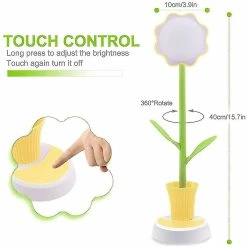 Unbranded Lampe De Bureau Pour Enfants Led Eye Protection Lampe De Bureau Dimmable Chevet L -Glass Vases Boutique de vente 621486042 max