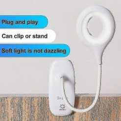 Unbranded Flexo Lampe De Table Led Lampe De Bureau Touch Clip Lampes D’Étude Usb Lampe De Table