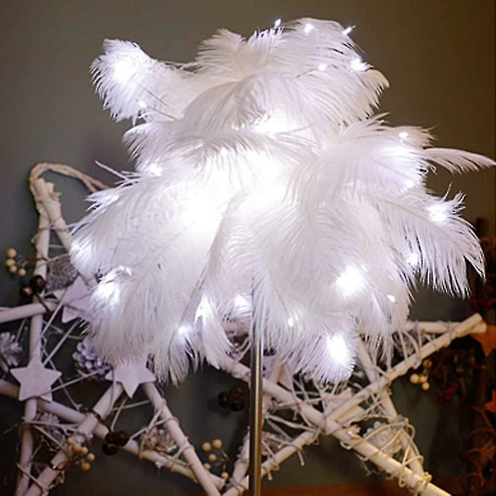 Unbranded Plume Lampe De Table, Plume Abat-jour Led Night Lamp Table Night Lights 2 Unbranded Plume Lampe De Table, Plume Abat-jour Led Night Lamp Table Night Lights – Image 2