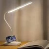 Unbranded Usb Rechargeable Sans Fil Led Lampe De Bureau 1500mah Batterie, Touch Dimmable Intensité 3 Couleurs