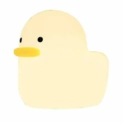 Unbranded Led Duck Night Light, Mignon Canard Silicone Pépinière Veilleuse Lampe De Table Rechargeable Bedsi