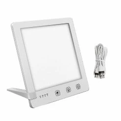 Unbranded Lampe De Luminothérapie, Garniture élégante Avec Contrôle Tactile Du Froid Ou Du Chaud