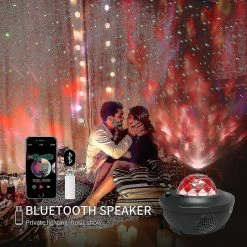 Unbranded Éclairage Pour Enfants Led Star Sky Projecteur Lampe Ocean Waves Simulation, Commande Vocale Pour Enfants -Glass Vases Boutique de vente 621489579 max