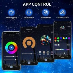 Unbranded Éclairage Pour Enfants Led Star Sky Projecteur Lampe Ocean Waves Simulation, Commande Vocale Pour Enfants -Glass Vases Boutique de vente 621489807 max