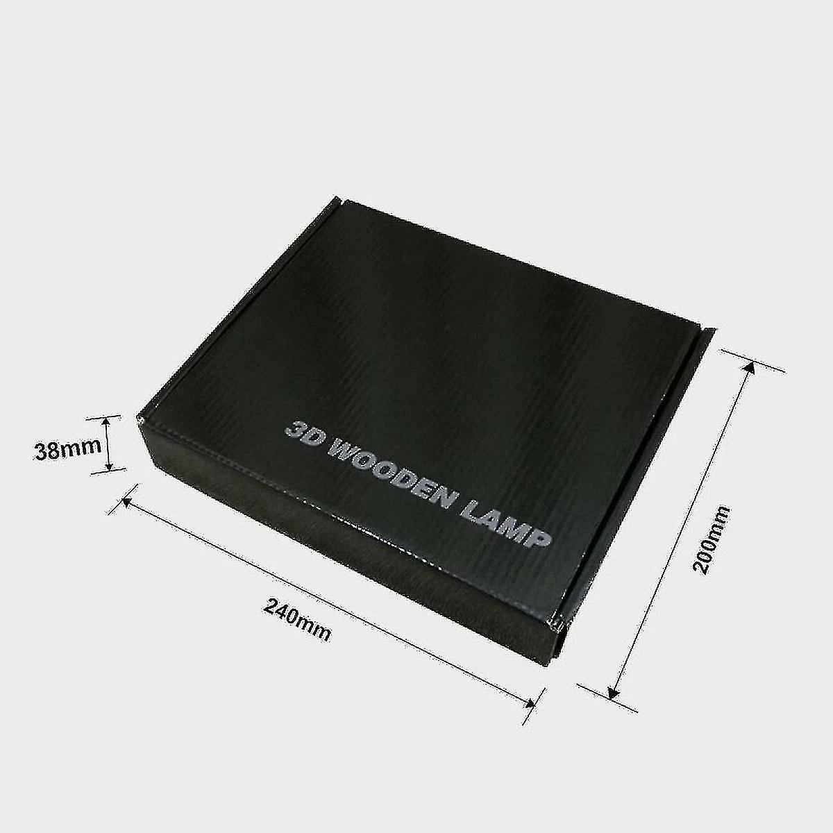 Unbranded Veilleuse Pour Enfants Écureuil En Bois 3D Lampe Créative Lumières En Bois Simple 4 Unbranded Veilleuse Pour Enfants Écureuil En Bois 3D Lampe Créative Lumières En Bois Simple – Image 4