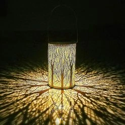 Unbranded Lanterne De Jardin Solaire, Lampe Led D’arbre Marocain Lanterne D’extérieur, Waterpro