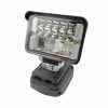 Unbranded Led Lampes De Travail Lampe De Poche Torche électrique Lampe De Voiture Pour 18V Li- Adaptateur De Batterie Bl1815 Bl1830 -3 Inc