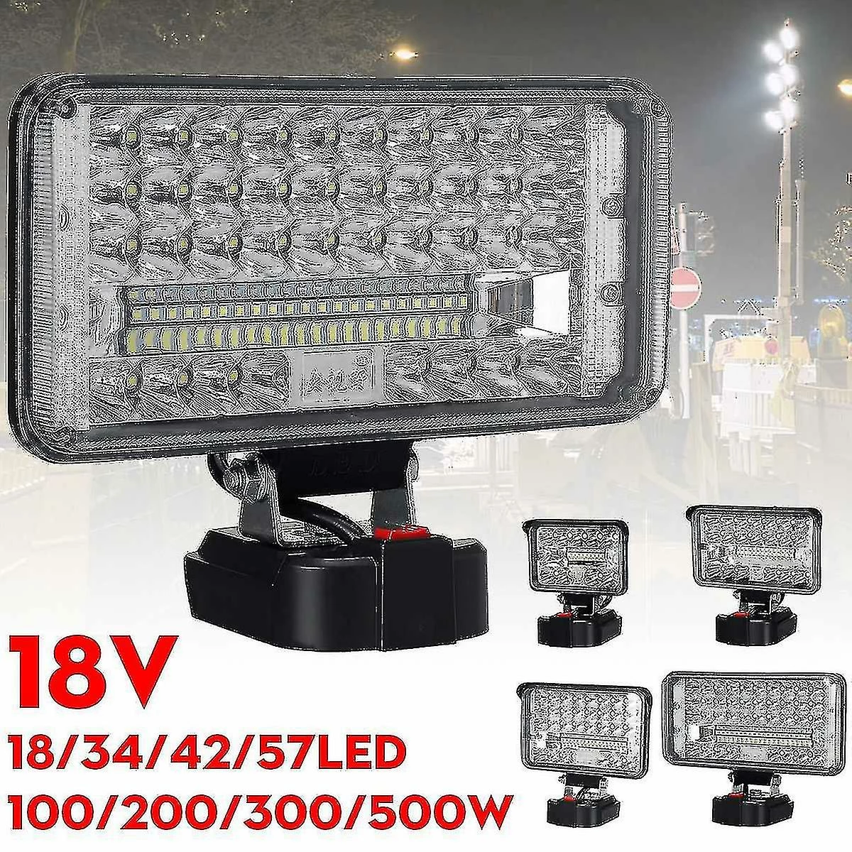 Unbranded 18V Led Lampe De Travail Lampe De Poche Bl1430 Bl1830 Usb Éclairage Extérieur Lampe De Travail Camping Éclairage Pour Makita 18V Batterie Au Lithium Mimenor 2 Unbranded 18V Led Lampe De Travail Lampe De Poche Bl1430 Bl1830 Usb Éclairage Extérieur Lampe De Travail Camping Éclairage Pour Makita 18V Batterie Au Lithium Mimenor – Image 2